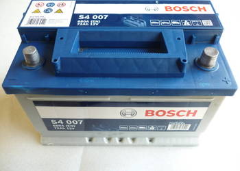Akumulator BOSCH  S4 72AH 680A używany dobry stan odb.sklep Poznań