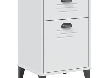 Szafka nocna VIKEN biała materiał drewnopochodny WM-374914