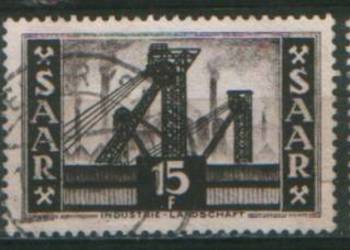 Zn.  D. Saar  Mi 326, 7, 32 kas 1952