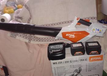 dmuchawa akumulatorowa STIHL BGA 57 + ŁAD + 2XAKU jak nowa