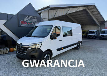 Renault Master max L3H2 6 osobowy brygadówka doka lift pełna opcja
