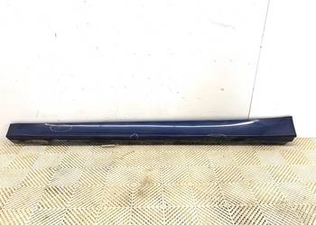 LISTWA PROGOWA LEWY BMW F30 Sedan/Limuzyna 11-18 MEDITERRANBLAU METALL
