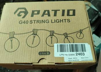 girlandy ogrodowej G40 String Lights marki GPATIO