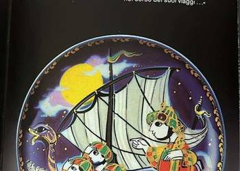 Talerzyk Rosenthal. Bjorn Wiinblad. Z serii Sindbad Żeglarz. Motiv 1