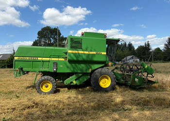 Kombajn John Deere 1170 ładny stan 2650mth na silniku, sprawny, dwa hedery