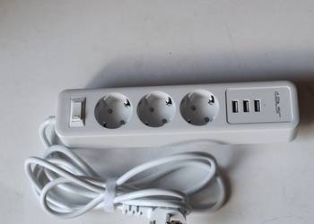 Listwa zasilająca JSVER Listwa zasilająca USB