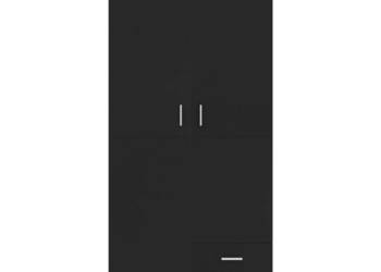 vidaXL Szafa, czarna, 80x52x180 cm(SKU:800640)
