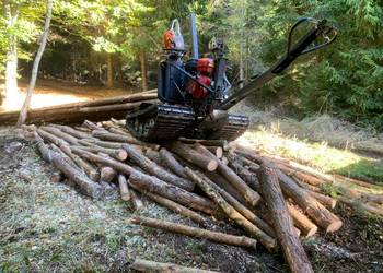 Nowe pasy gąsienice dla żelaznego koňa Husqvarna, Jonsered