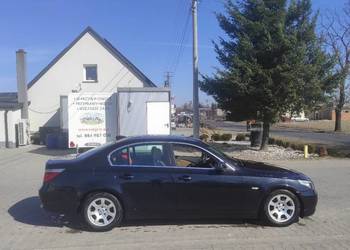 Zadbane  BMW E 60!Przed Lift,2007,Czarny,Skóry Miodowe,Rozrzad Przód!