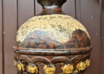 Komplet 5 sztuk lamp ceramicznych wiszących retro vintage