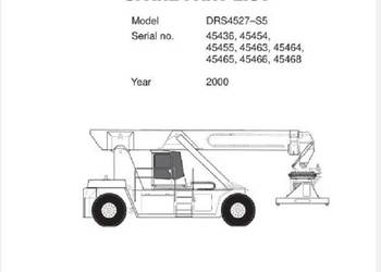 Kalmar Contmaster DRS4527-S5 katalog części PL Kalmar Contmaster DRS4527-S5 katalog części PL