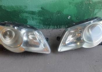 VW Passat B6 Lampy Reflektory Przód Komplet Lewa Prawa Europa Oryginał