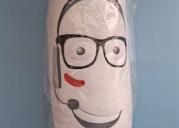 Nowa maskotka poduszka Tic Tac Kibic Komentator sportowy