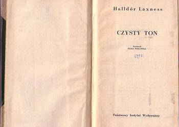 (9001) CZYSTY TON – HALLDOR LAXNESS