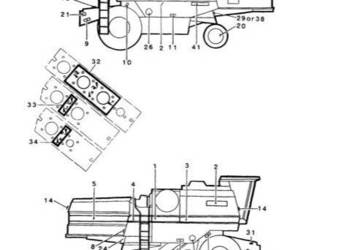 Laverda 3500R, 3550R, 3650R, L413, L416 katalog części PL