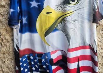 Koszulka USA Eagle Patriotic – 4XL