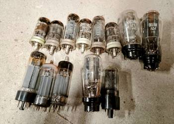 Lampy radiowe z lat 50, 60