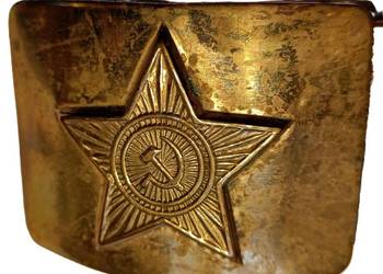 Made in CCCP. Nowy pas wojskowy Armii Czerwonej. Skóra, mosiądz. Made in CCCP. Nowy pas wojskowy Armii Czerwonej. Skóra, mosiądz.