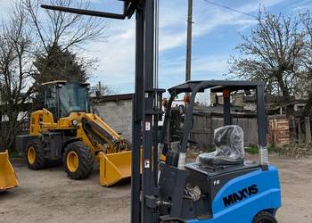 Refundacja 50% Elektryczny Wózek Widłowy MAXUS 1,6t. 3m