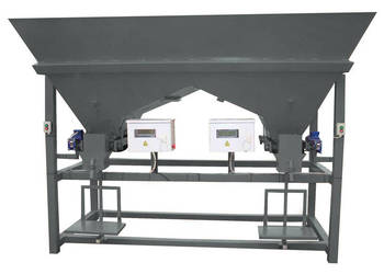 Wagoworkownica Podwójna 2-stanowiskowa 4t/h Miał Ekogroszek Pelet Granulat