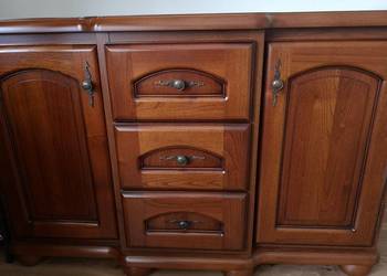 Komoda stylowa Bawaria BRW kolor orzech włoski szafka bufet