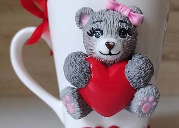 Kubek z misiem ok 200 ml