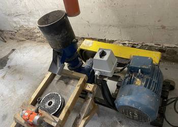 Kompletna peleciarka 11kW, 2 matryce obrotowe rolki