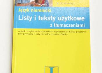 Język niemiecki. Listy i teksty użytkowe z tłumaczeniami