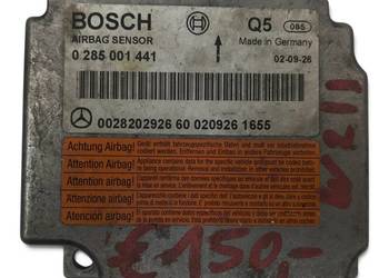 MODUŁ SENSOR PODUSZEK POWIETRZNYCH AIRBAG Mercedes W211 W219 0285001441