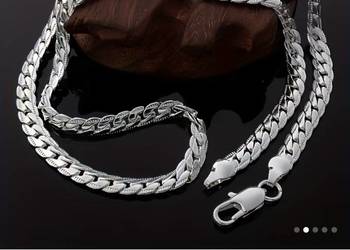 Naszyjnik bardzo wysokiej klasy srebro 925