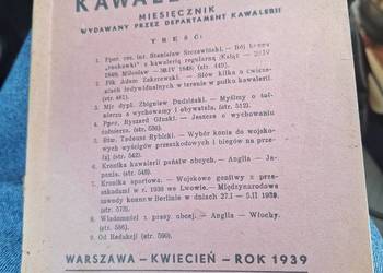 PRZEGLĄD KAWALERYJSKI  OD 1934 R DO 1939 R