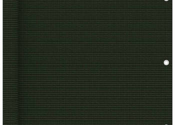 Parawan balkonowy ciemnozielony 75x500 cm HDPE WM-310970