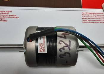 Silnik nagrzewnicy, dmuchawy, 12v, podwójny wałek,nowy