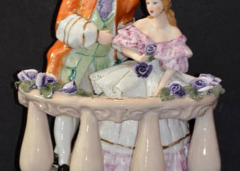 Roceram porcelana scena Balkon, dwa kolory, Roceram porcelana scena Balkon, dwa kolory,