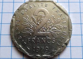 2 FRANCS / 2 FRANKI / 1979 ROK - FRANCJA 2 FRANCS / 2 FRANKI / 1979 ROK - FRANCJA