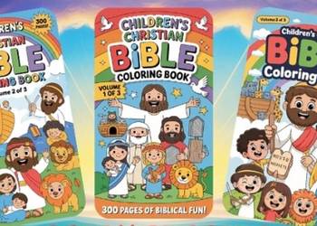 NAJWIĘKSZY Świąteczny zestaw kolorowanek BIBLIJNYCH dla dzieci i ebook PDF