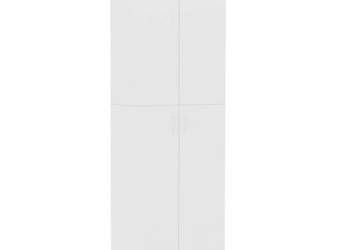 Szafa biurowa biała 60x32x190 cm materiał drewnopochodny WM-800297