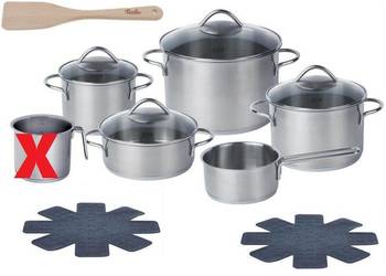 Fissler Vienna 10 elem, indukcja Zestaw garnków
