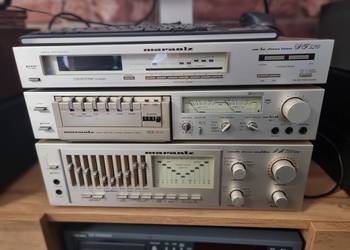 Klasyczny zestaw Marantz (PM750DC + SD3510 + ST520) – Sprawny / Vintage
