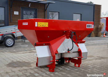 NOWY Rozsiewacz Nawozu Dwutalerzowy 400-1400 L 55 KM Dostawa