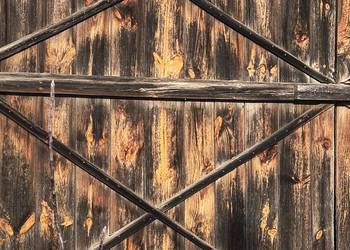 drewniane wierzeje 4 szt. stare drewno deski stodoła rozbiórka