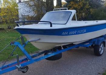 Łódź wędkarska rekreacyjna.łodka