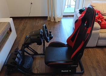 Konsola Xbox X fotel i stelaż SIM huzaro Logitech g920