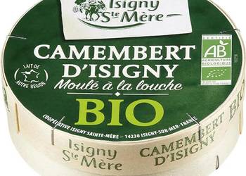 Ser Camembert d'Isigny ekologiczny w bloku 250 g x 4-  1 kg