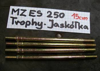 MZ ES, ETS 250, 250/0, 250/1, 250,2. TROPHY JASKÓŁKA. SZPILKI CYLINDRA  DDR
