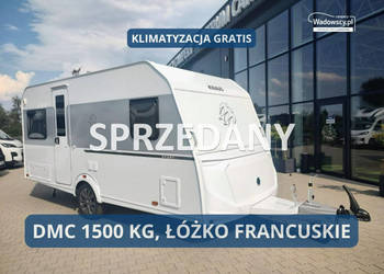 przyczepy kempingowe Knaus Sport 450 FU z łóżkiem francuskim, DMC 1500 KG …