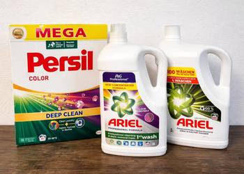 Zestaw środków do prania – Persil + Ariel