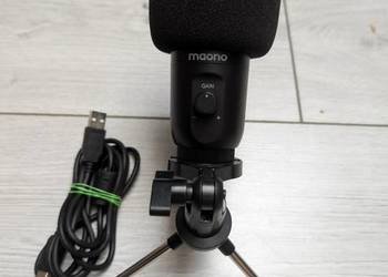 Mikrofon pojemnościowy na USB MAONO AU-PM466TR