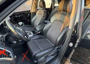 Audi Q5 8R Lift kompletne wnętrze pół skóry fotele kanapa boczk