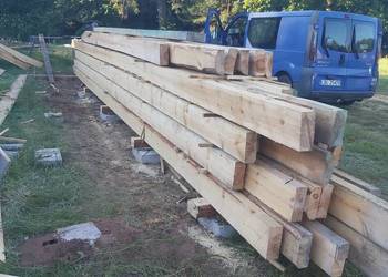 Krokwie dachowe 20×8×8m  suche, sezonowane, 26szt 33.60zl/mb (208 mb)